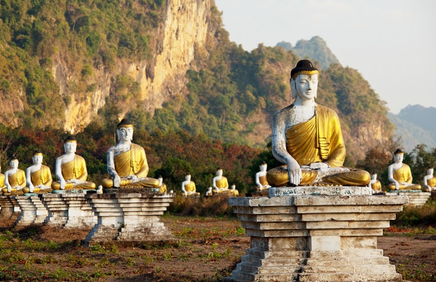 Birmanie sud, buddha